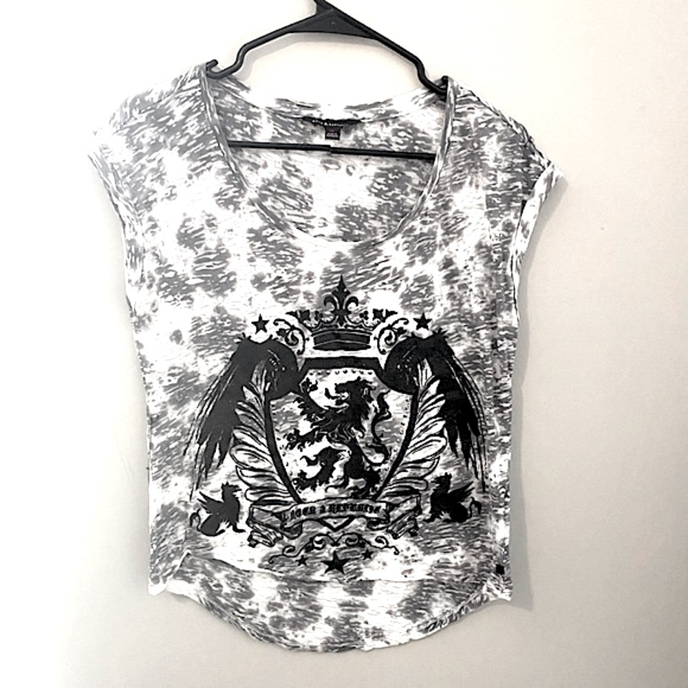 Rock & Republic Studded Top, Size M, Like new
